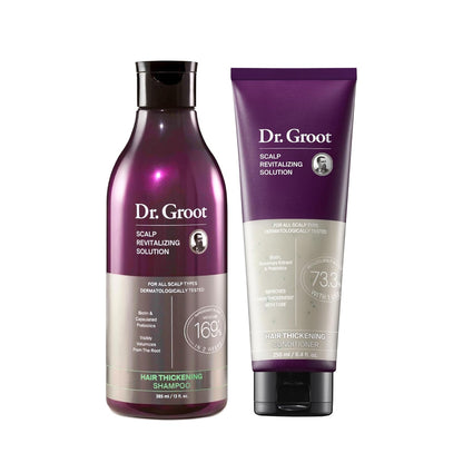 Dr. Groot Thickening Shampoo & Conditioner Set for Hair Loss